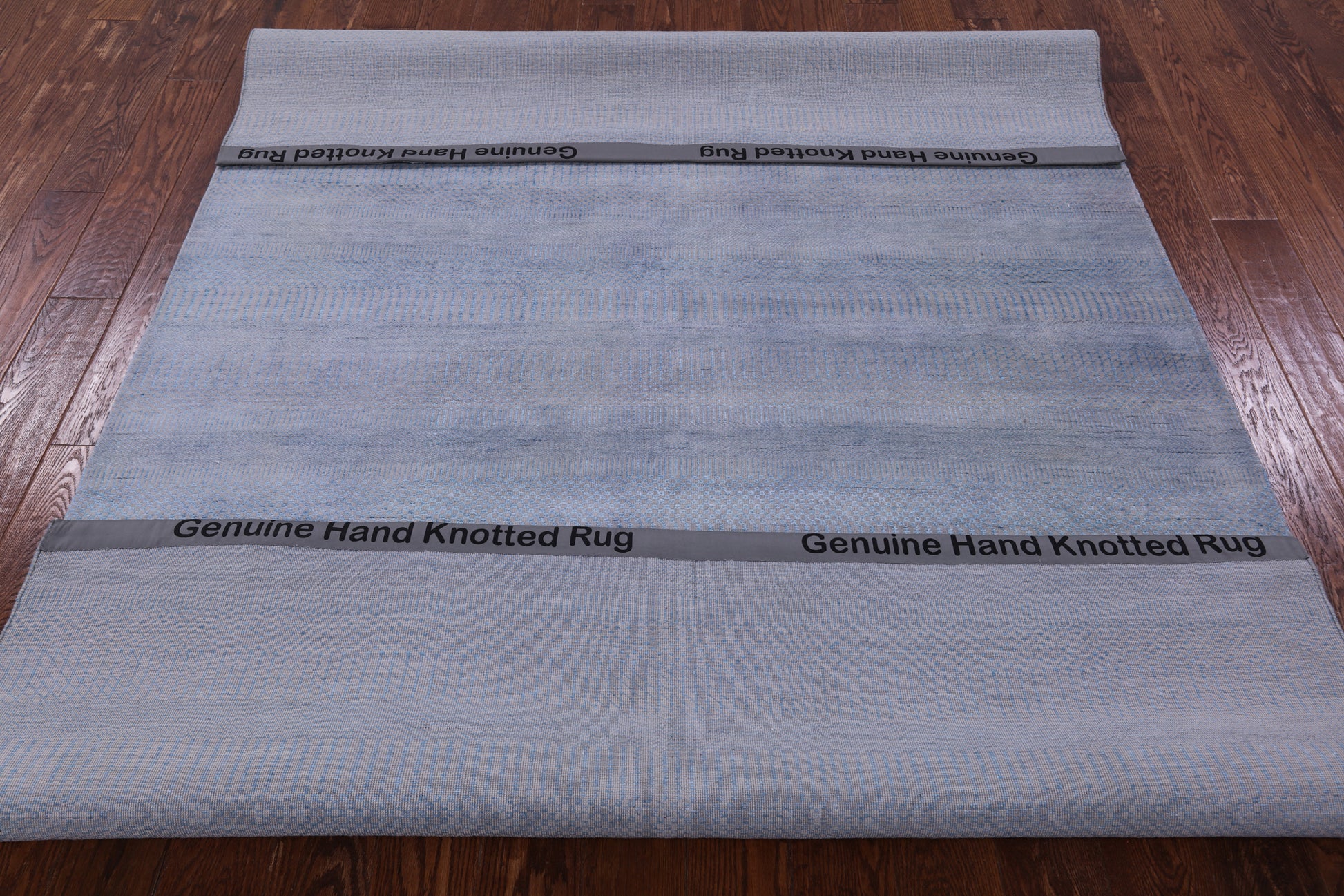 Savannah Grass Hand Knotted Wool & Silk Rug - 6' 1" X 9' 3" - Golden Nile