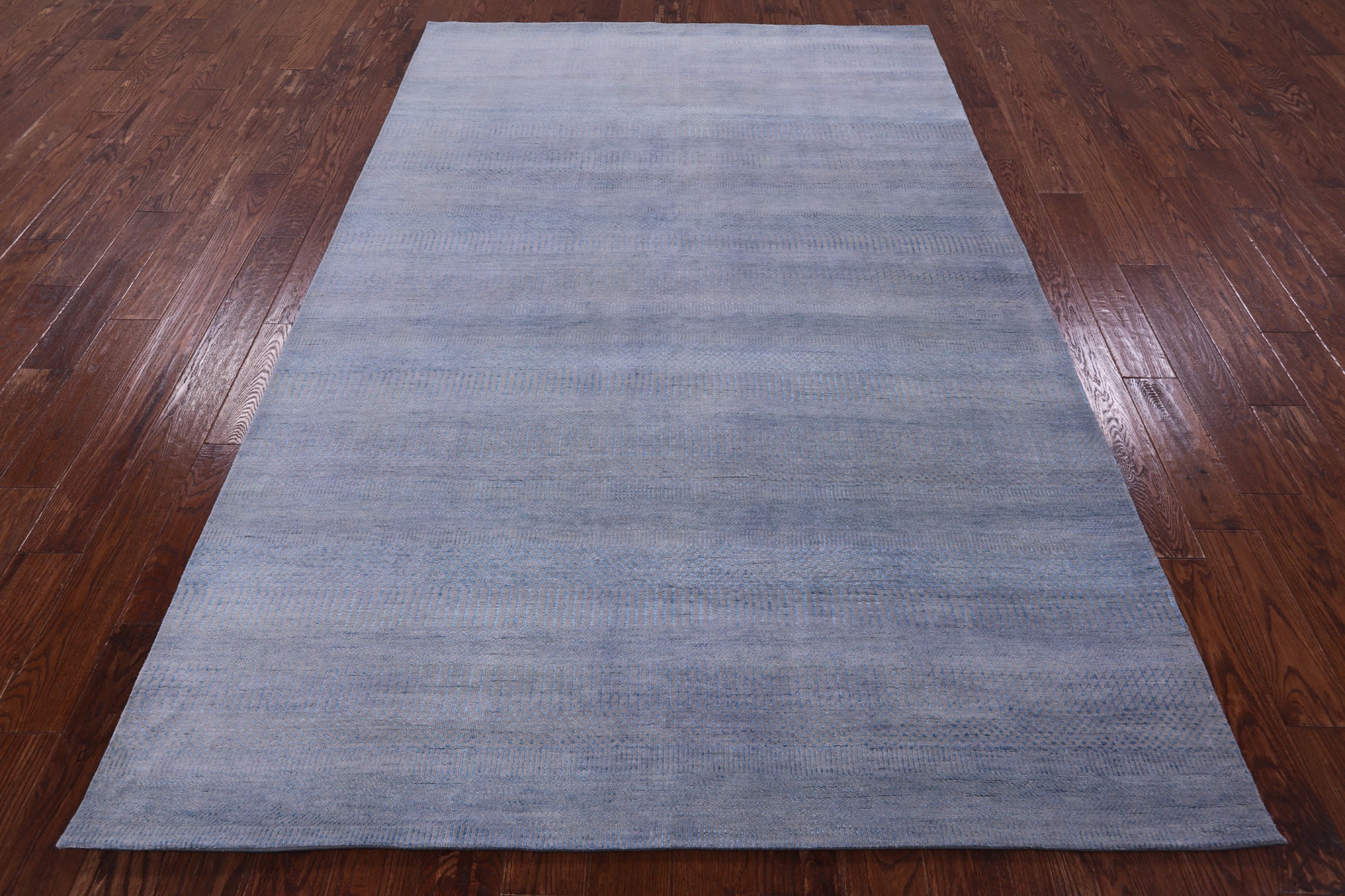 Savannah Grass Hand Knotted Wool & Silk Rug - 6' 1" X 9' 3" - Golden Nile