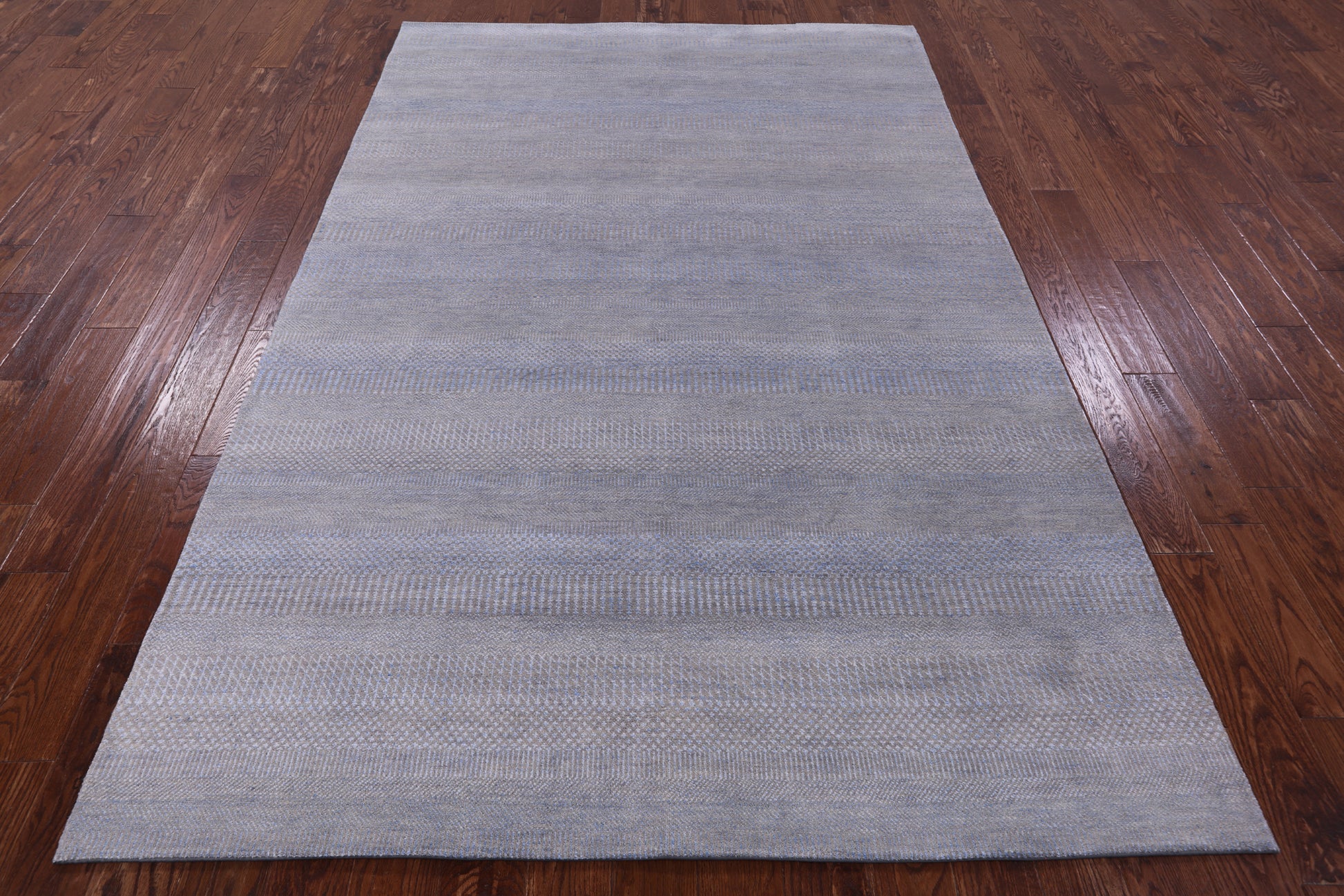 Savannah Grass Hand Knotted Wool & Silk Rug - 6' 0" X 9' 3" - Golden Nile