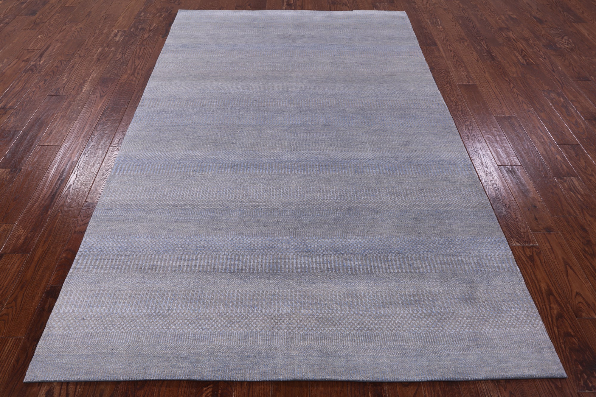 Savannah Grass Hand Knotted Wool & Silk Rug - 6' 0" X 9' 3" - Golden Nile