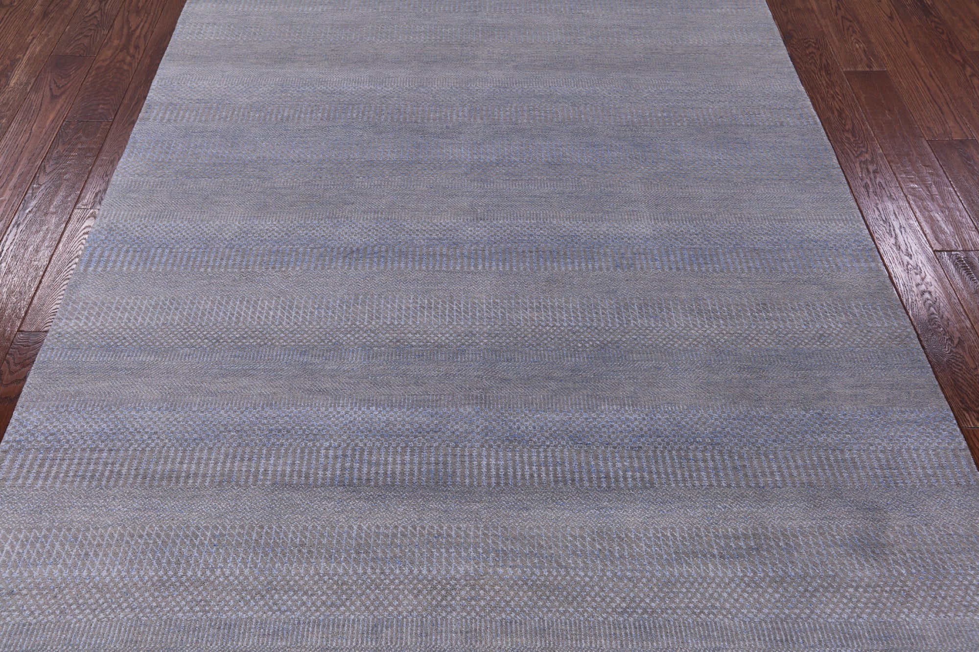 Savannah Grass Hand Knotted Wool & Silk Rug - 6' 0" X 9' 3" - Golden Nile