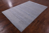 Savannah Grass Hand Knotted Wool & Silk Rug - 6' 0" X 9' 3" - Golden Nile