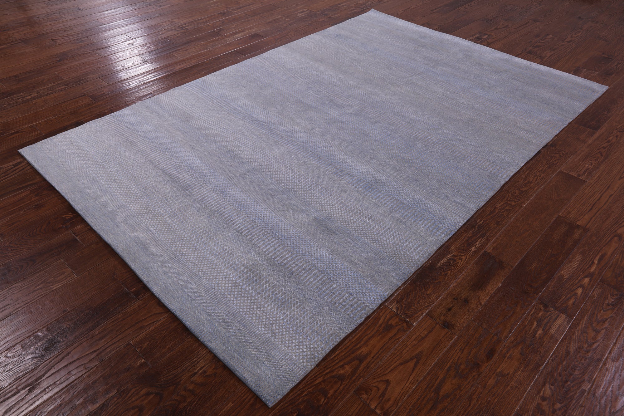 Savannah Grass Hand Knotted Wool & Silk Rug - 6' 0" X 9' 3" - Golden Nile