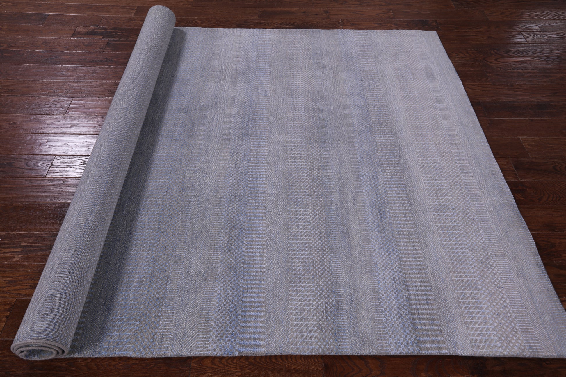 Savannah Grass Hand Knotted Wool & Silk Rug - 6' 0" X 9' 3" - Golden Nile