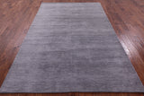 Savannah Grass Handmade Wool & Silk Rug - 6' 0" X 9' 2" - Golden Nile