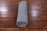 Savannah Grass Hand Knotted Wool & Silk Rug - 6' 0" X 8' 11" - Golden Nile