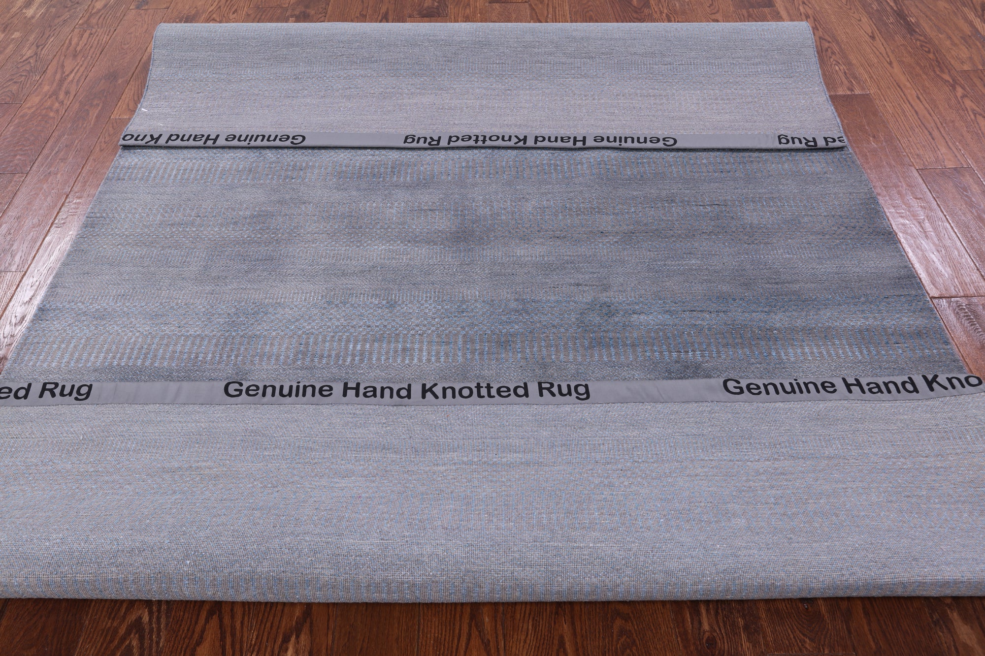 Savannah Grass Hand Knotted Wool & Silk Rug - 6' 0" X 8' 11" - Golden Nile