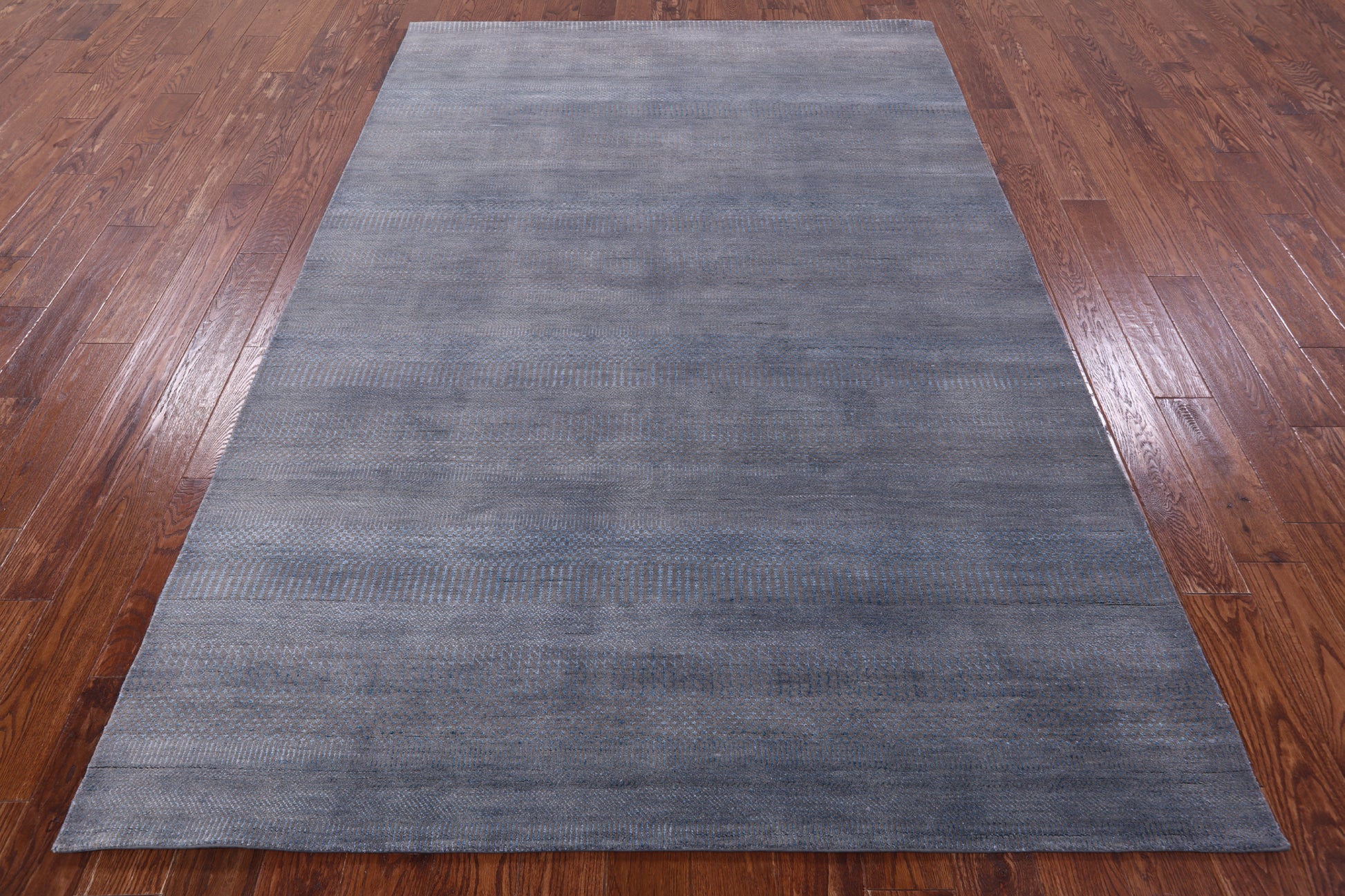 Savannah Grass Hand Knotted Wool & Silk Rug - 6' 0" X 8' 11" - Golden Nile