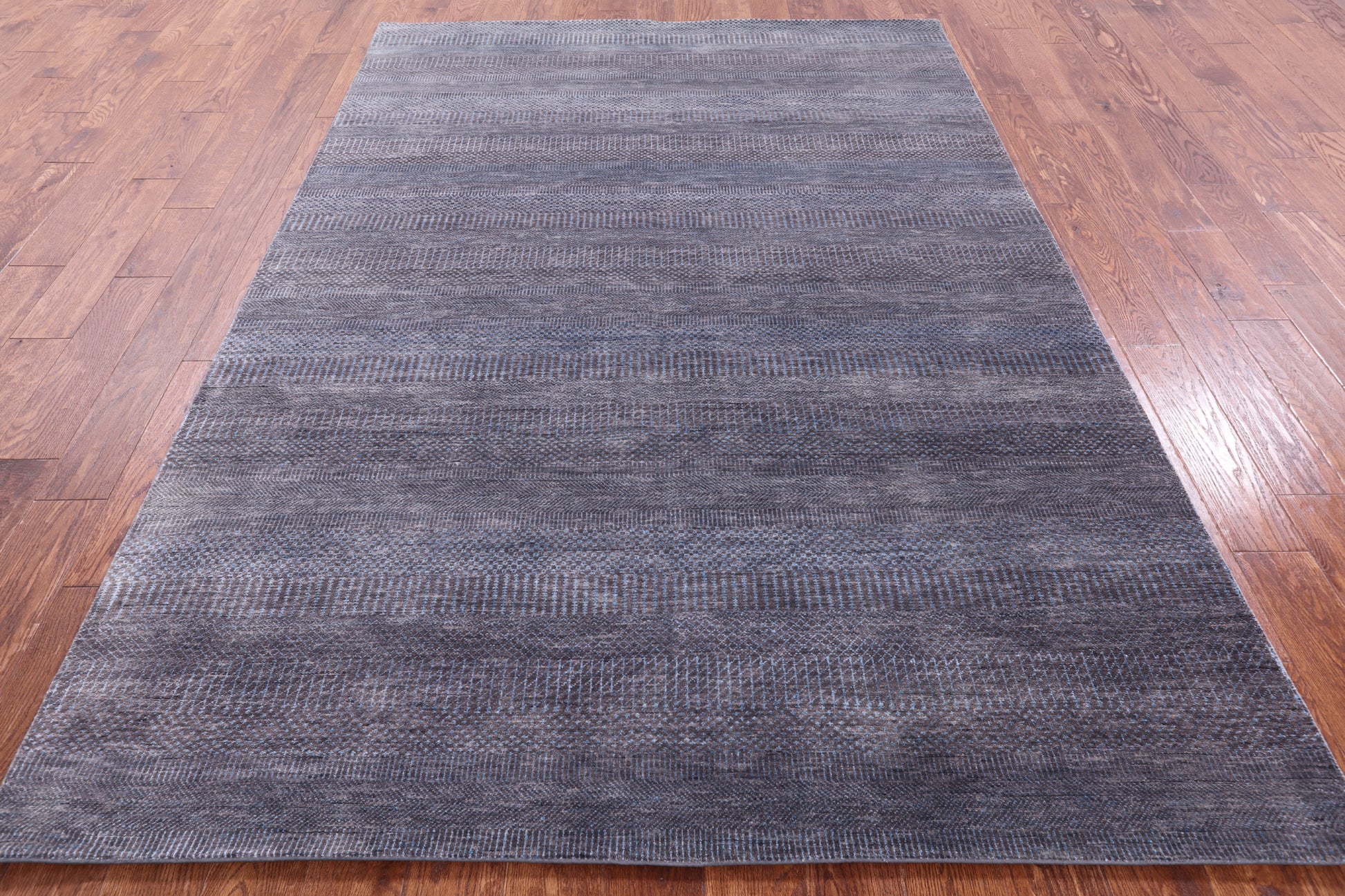 Savannah Grass Hand Knotted Wool & Silk Rug - 6' 0" X 8' 8" - Golden Nile