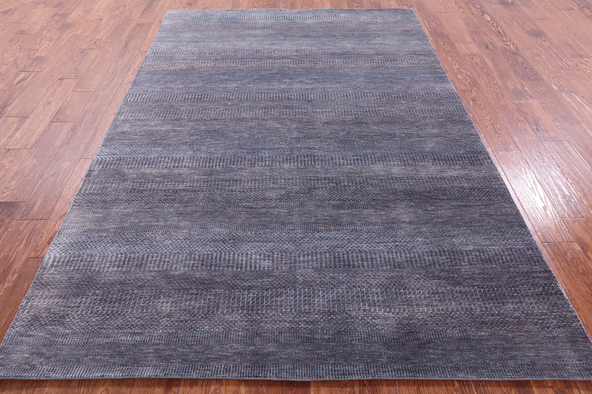 Savannah Grass Hand Knotted Wool & Silk Rug - 6' 0" X 8' 8" - Golden Nile