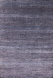 Savannah Grass Hand Knotted Wool & Silk Rug - 6' 0" X 8' 8" - Golden Nile
