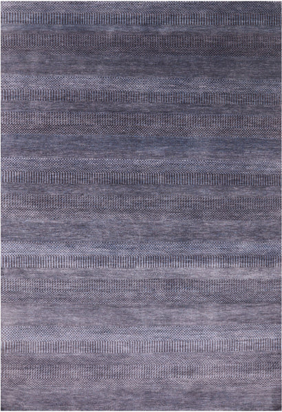 Savannah Grass Hand Knotted Wool & Silk Rug - 6' 0" X 8' 8" - Golden Nile