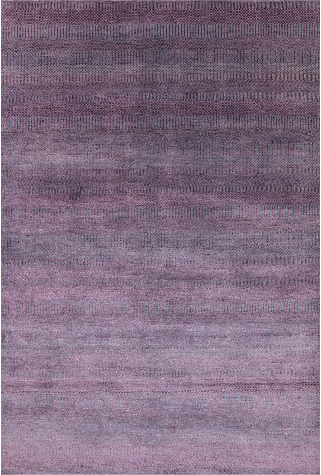 Savannah Grass Hand Knotted Wool & Silk Rug - 6' 1" X 9' 2" - Golden Nile