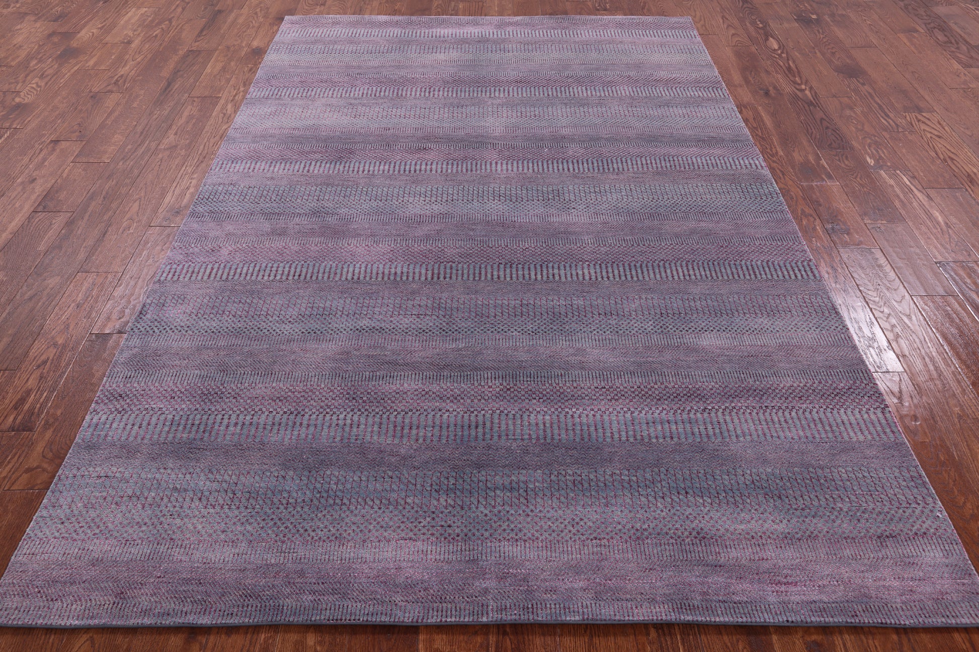 Savannah Grass Hand Knotted Wool & Silk Rug - 6' 1" X 9' 2" - Golden Nile