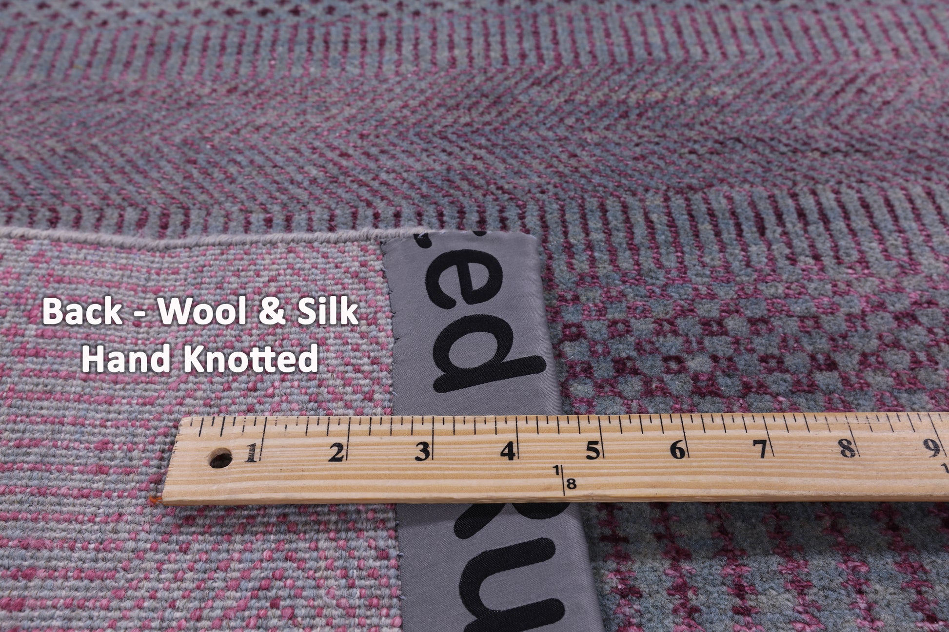 Savannah Grass Hand Knotted Wool & Silk Rug - 6' 1" X 9' 2" - Golden Nile