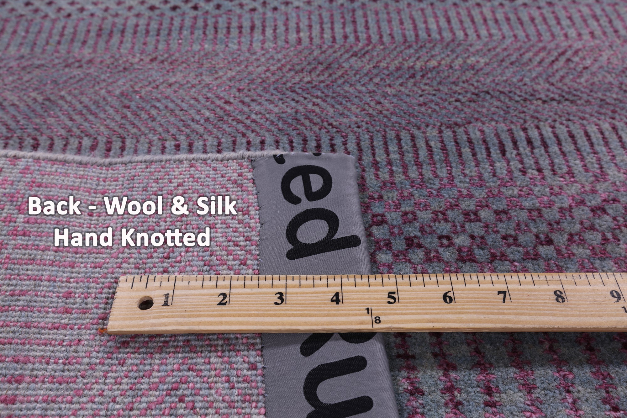 Savannah Grass Hand Knotted Wool & Silk Rug - 6' 1" X 9' 2" - Golden Nile