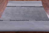 Savannah Grass Hand Knotted Wool & Silk Rug - 6' 0" X 8' 11" - Golden Nile