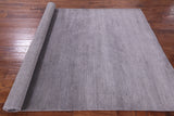 Savannah Grass Hand Knotted Wool & Silk Rug - 5' 11" X 9' 2" - Golden Nile