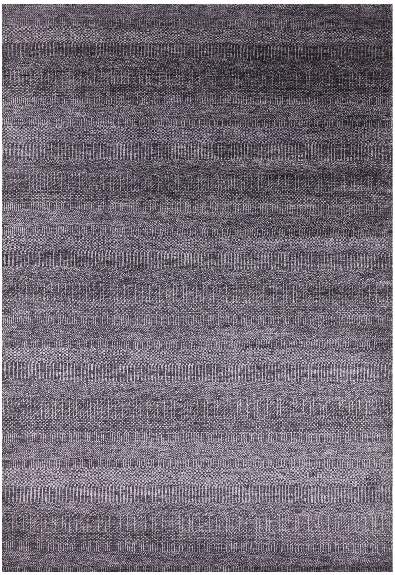 Savannah Grass Hand Knotted Wool & Silk Rug - 6' 1" X 8' 11" - Golden Nile