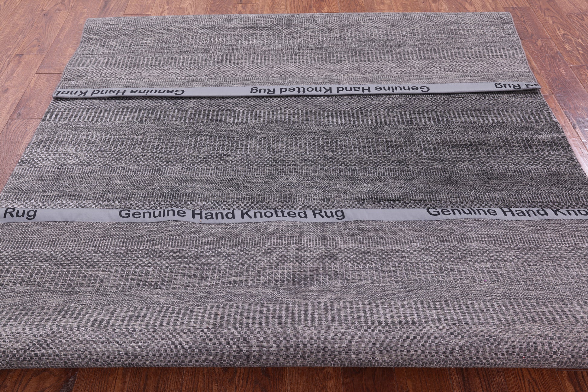 Savannah Grass Hand Knotted Wool & Silk Rug - 6' 1" X 8' 11" - Golden Nile