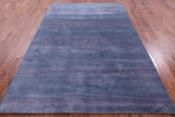Savannah Grass Hand Knotted Wool & Silk Rug - 6' 1" X 9' 2" - Golden Nile