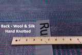 Savannah Grass Hand Knotted Wool & Silk Rug - 6' 1" X 9' 2" - Golden Nile