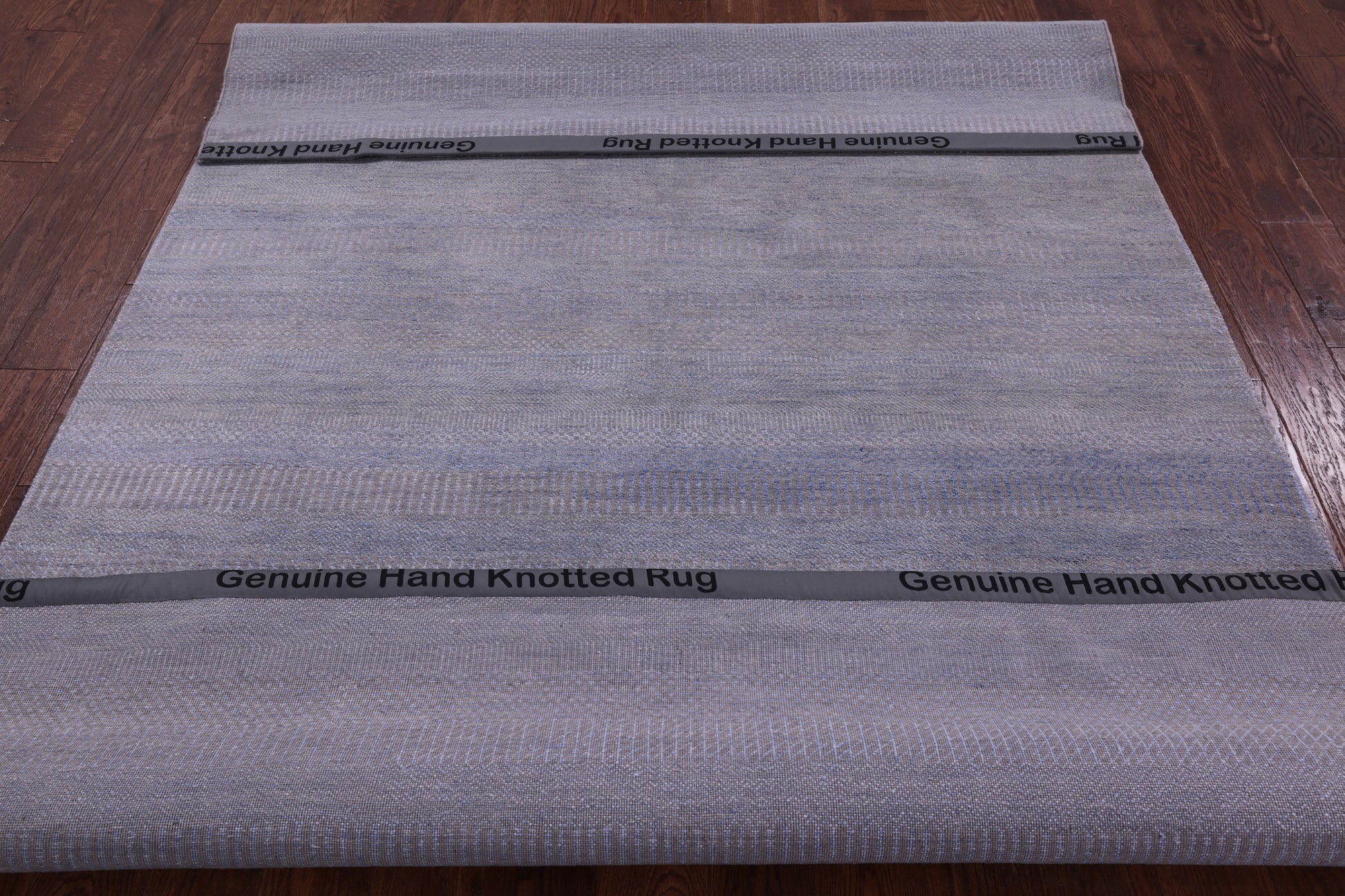 Savannah Grass Hand Knotted Wool & Silk Rug - 6' 1" X 9' 2" - Golden Nile