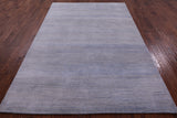 Savannah Grass Hand Knotted Wool & Silk Rug - 6' 1" X 9' 2" - Golden Nile