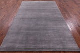 Savannah Grass Handmade Wool & Silk Rug - 6' 2" X 9' 3" - Golden Nile