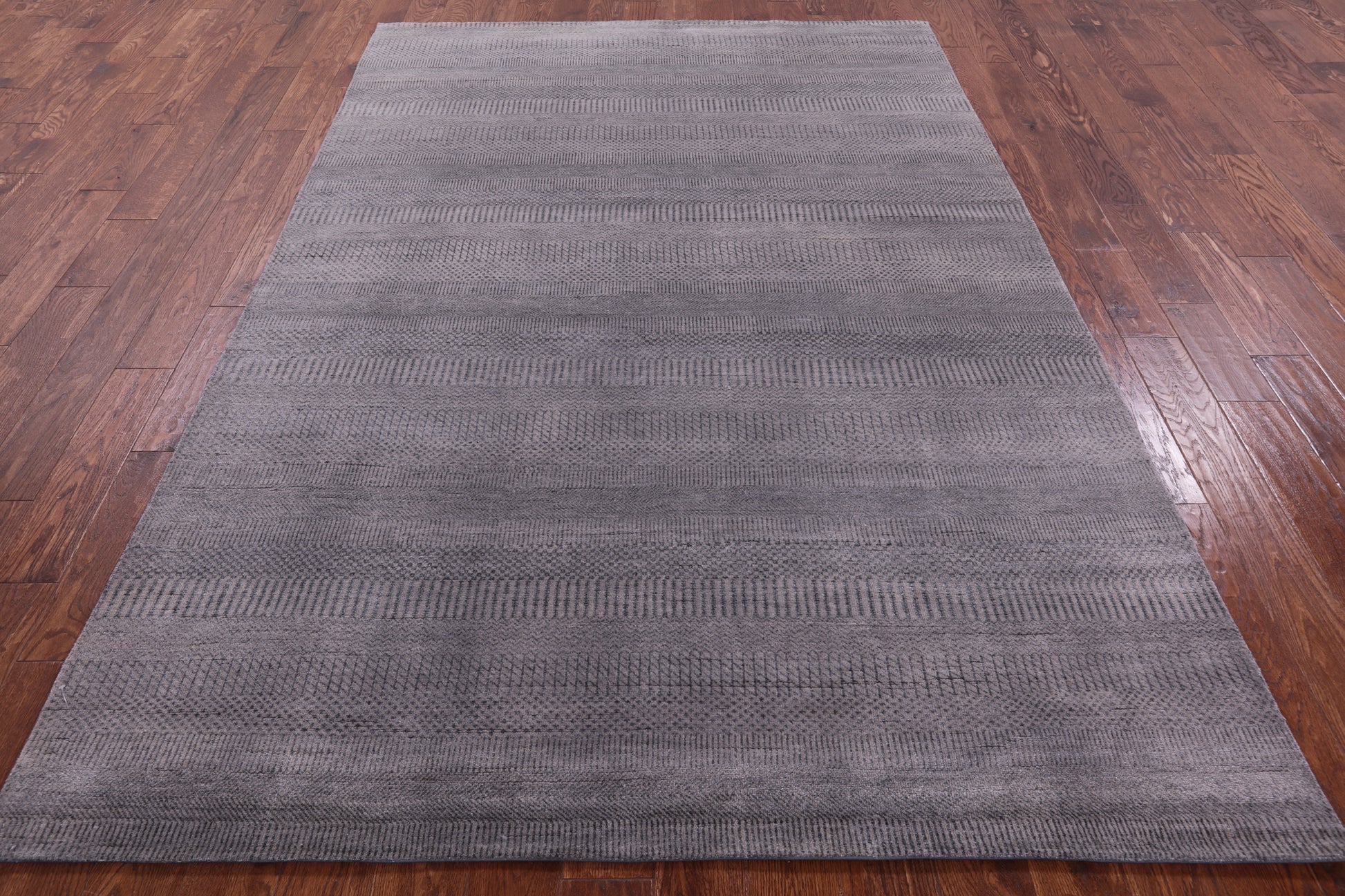 Savannah Grass Handmade Wool & Silk Rug - 6' 2" X 9' 3" - Golden Nile