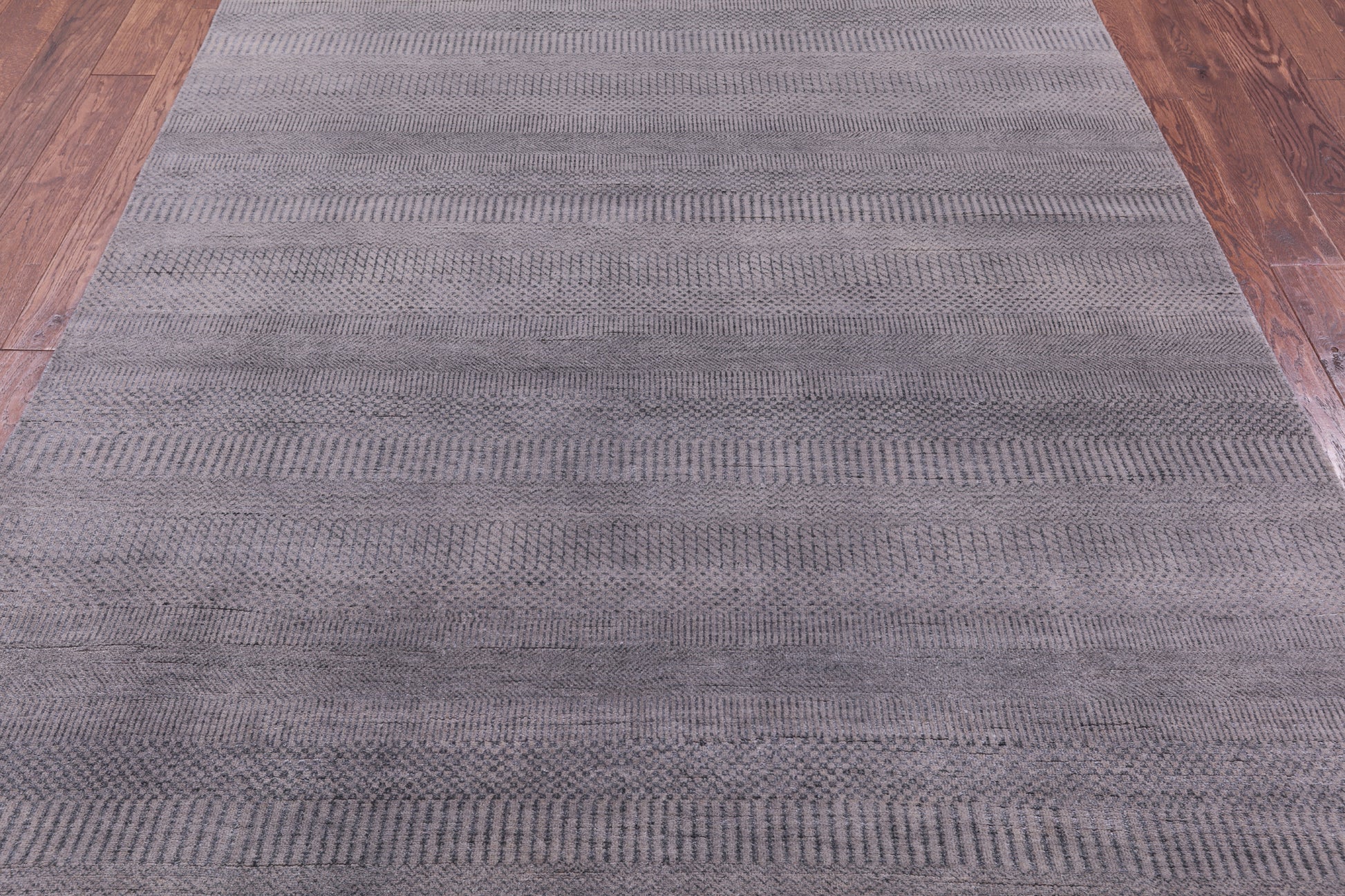 Savannah Grass Handmade Wool & Silk Rug - 6' 2" X 9' 3" - Golden Nile