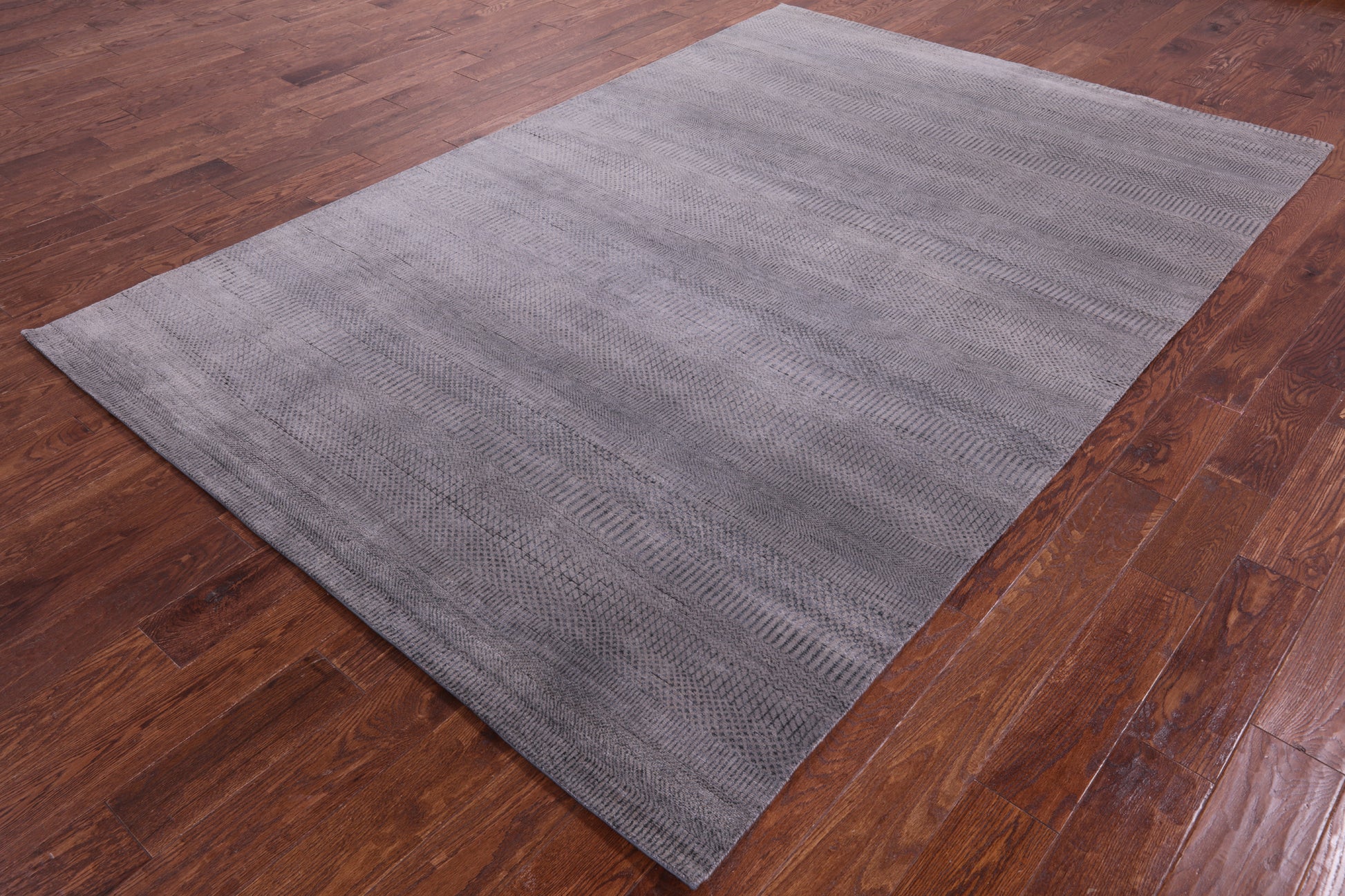 Savannah Grass Handmade Wool & Silk Rug - 6' 2" X 9' 3" - Golden Nile