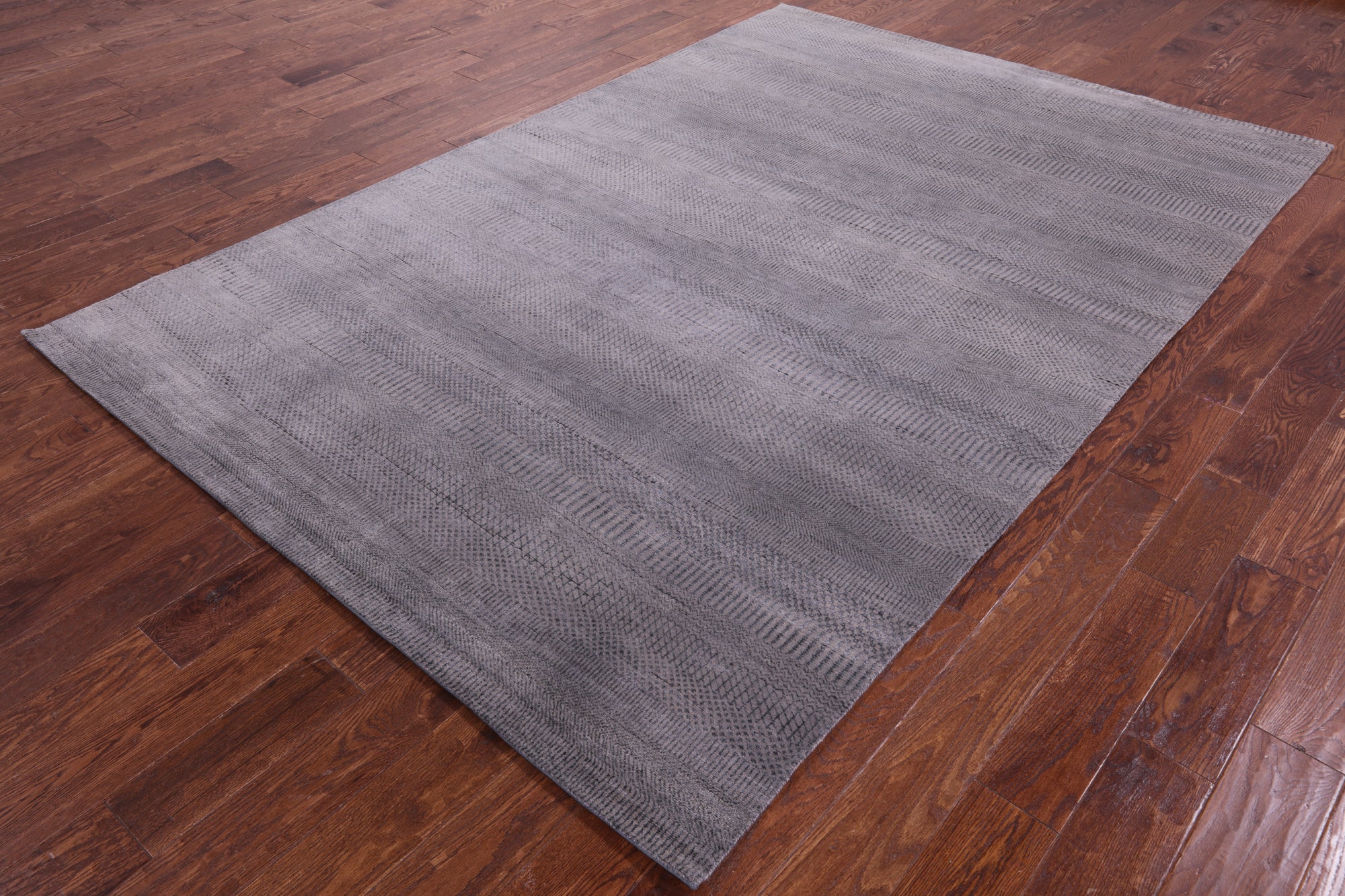 Savannah Grass Handmade Wool & Silk Rug - 6' 2" X 9' 3" - Golden Nile