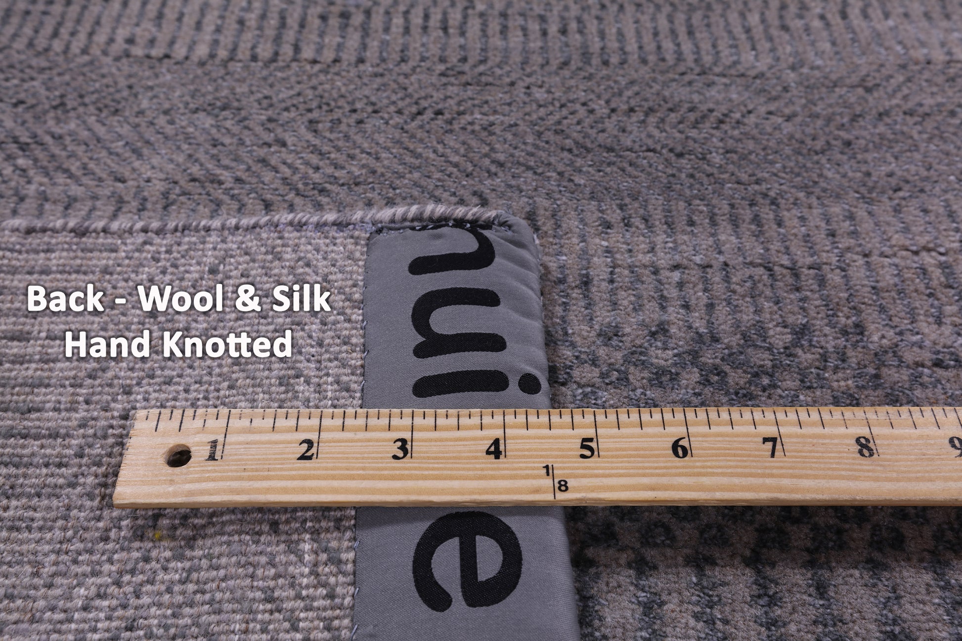 Savannah Grass Handmade Wool & Silk Rug - 6' 2" X 9' 3" - Golden Nile