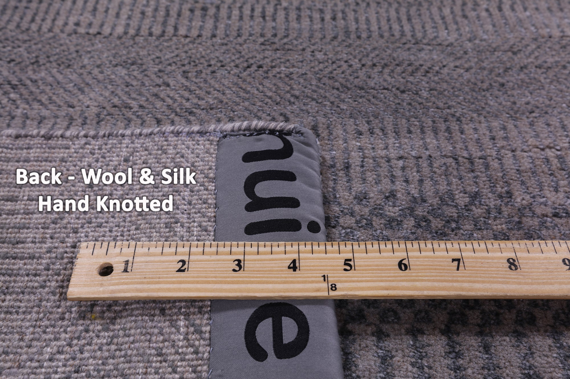 Savannah Grass Handmade Wool & Silk Rug - 6' 2" X 9' 3" - Golden Nile