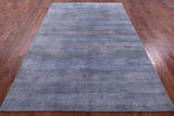 Savannah Grass Hand Knotted Wool & Silk Rug - 6' 1" X 9' 3" - Golden Nile