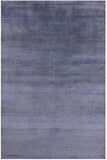Savannah Grass Hand Knotted Wool & Silk Rug - 6' 1" X 9' 3" - Golden Nile
