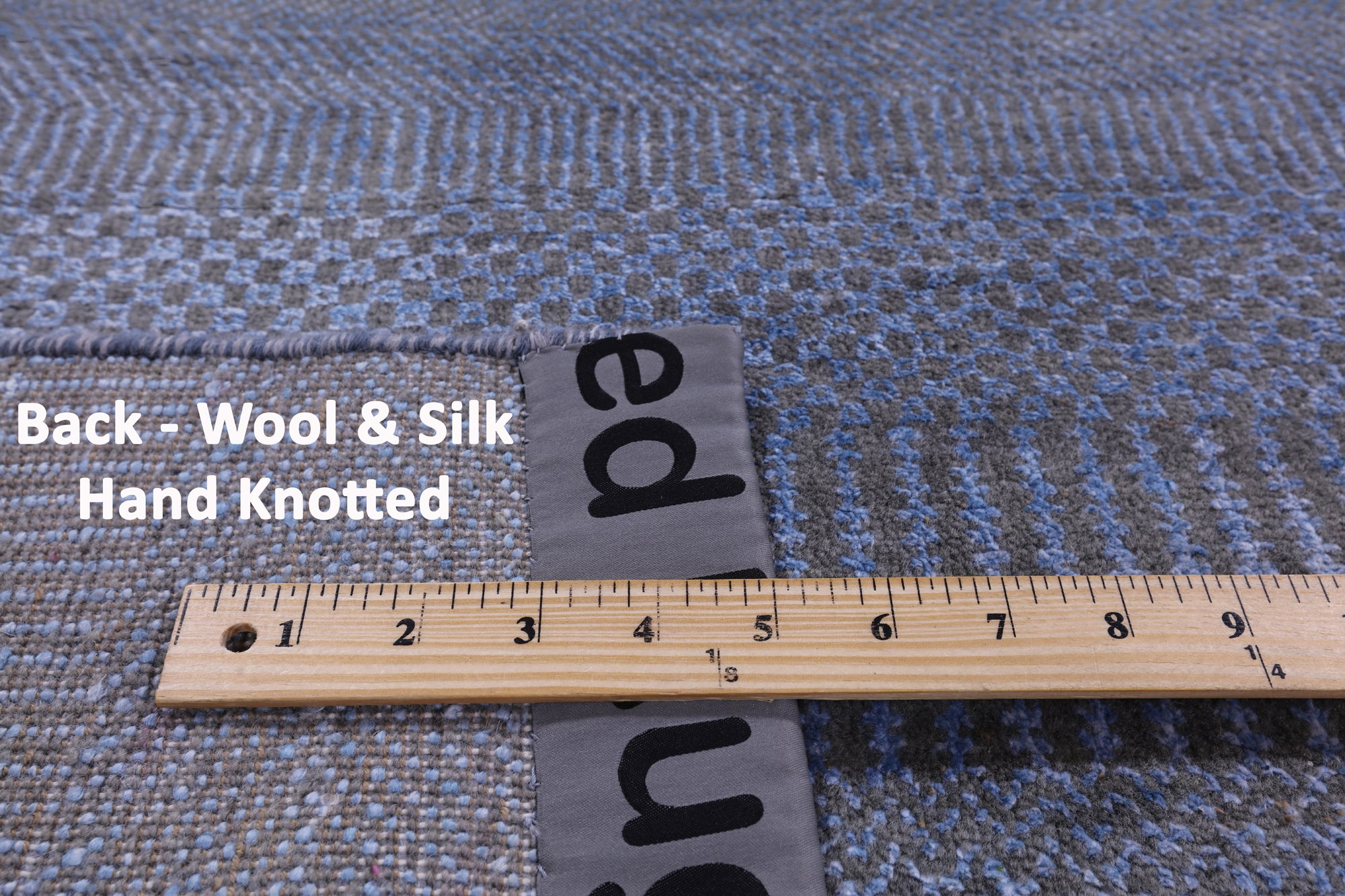 Savannah Grass Hand Knotted Wool & Silk Rug - 6' 1" X 9' 3" - Golden Nile