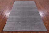 Savannah Grass Hand Knotted Wool & Silk Rug - 6' 0" X 9' 1" - Golden Nile
