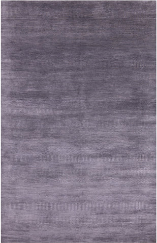 Savannah Grass Hand Knotted Wool & Silk Rug - 5' 11