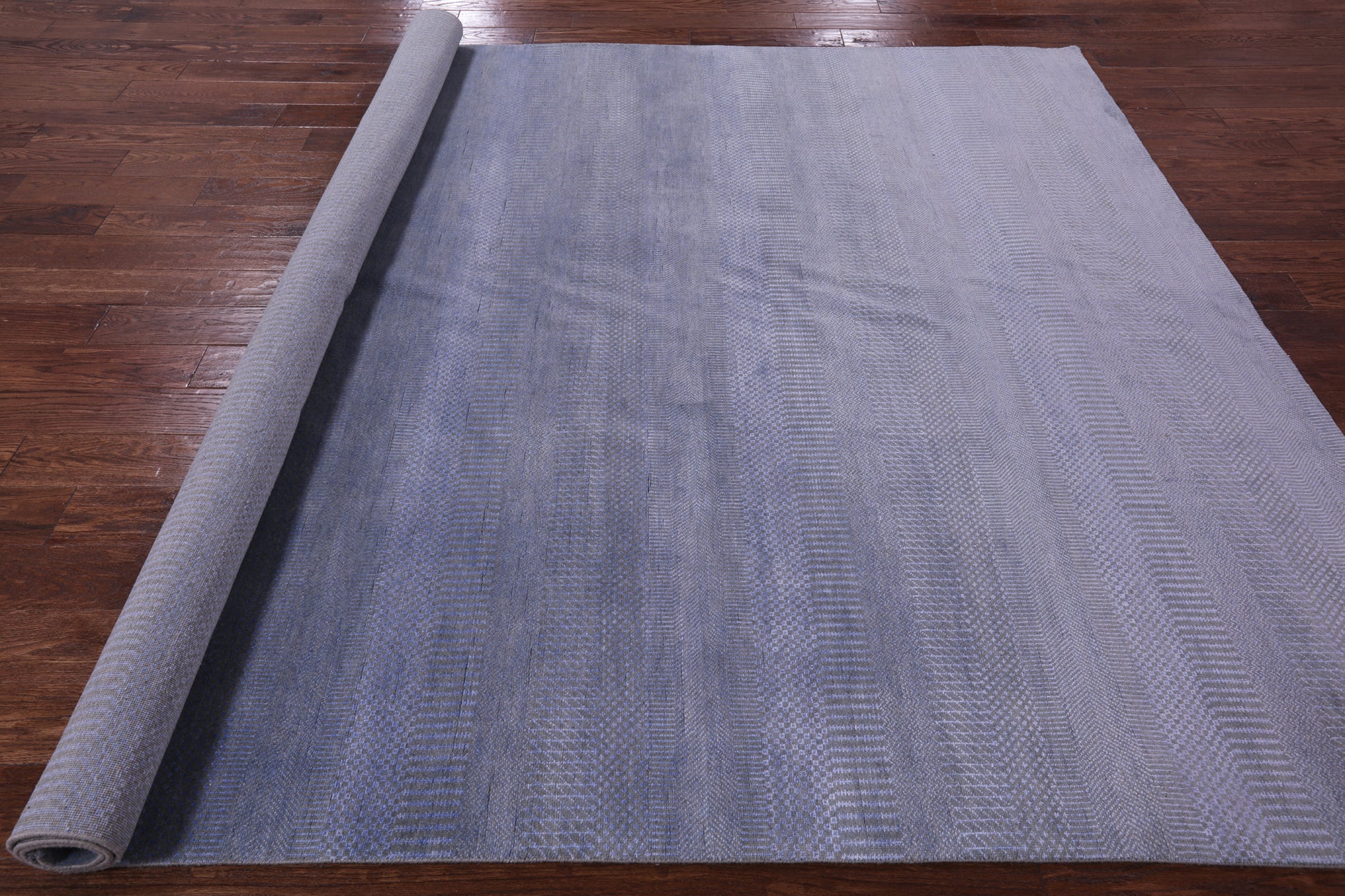 Savannah Grass Handmade Wool & Silk Rug - 7' 11" X 10' 0" - Golden Nile