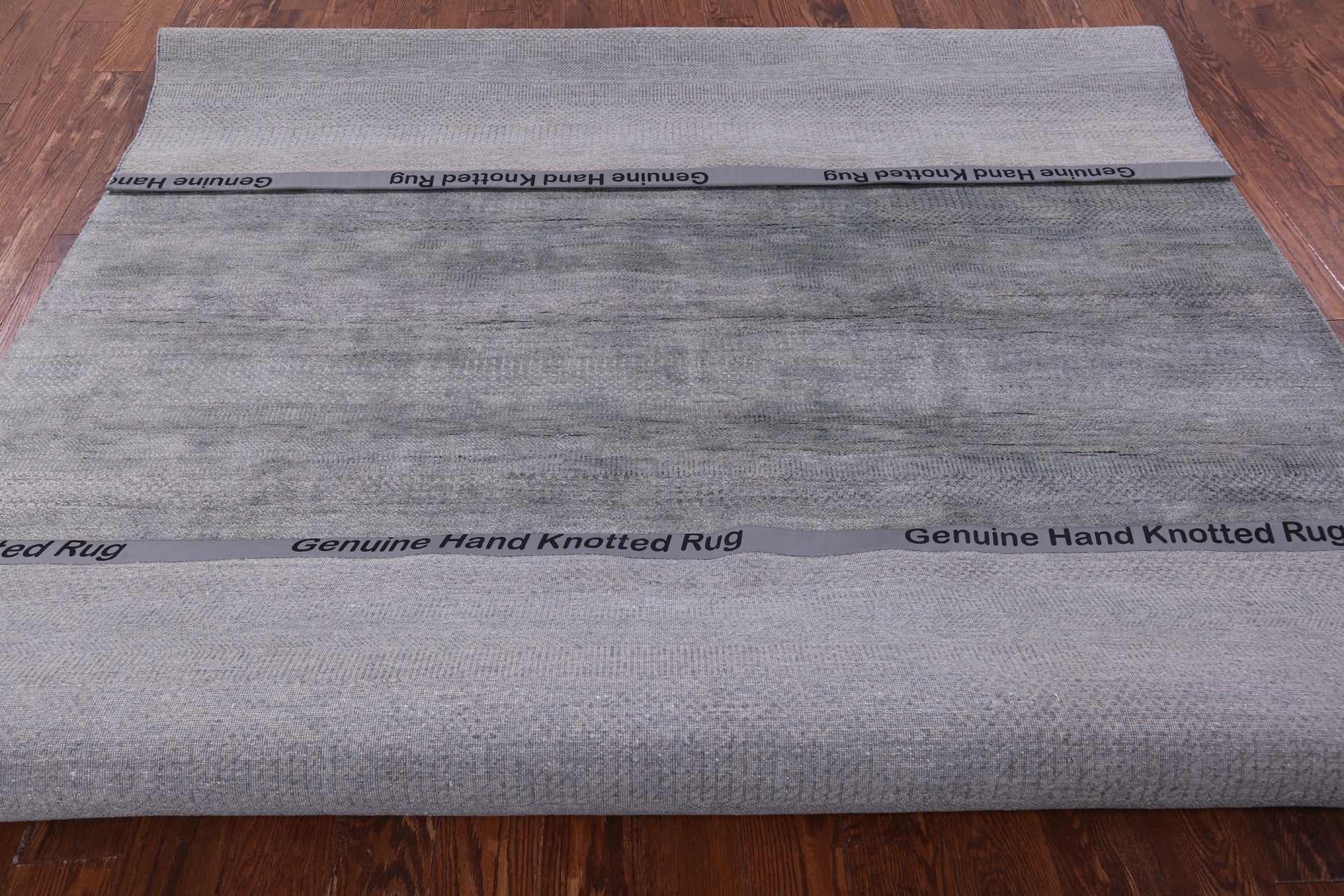 Savannah Grass Hand Knotted Wool & Silk Rug - 8' 0" X 10' 0" - Golden Nile
