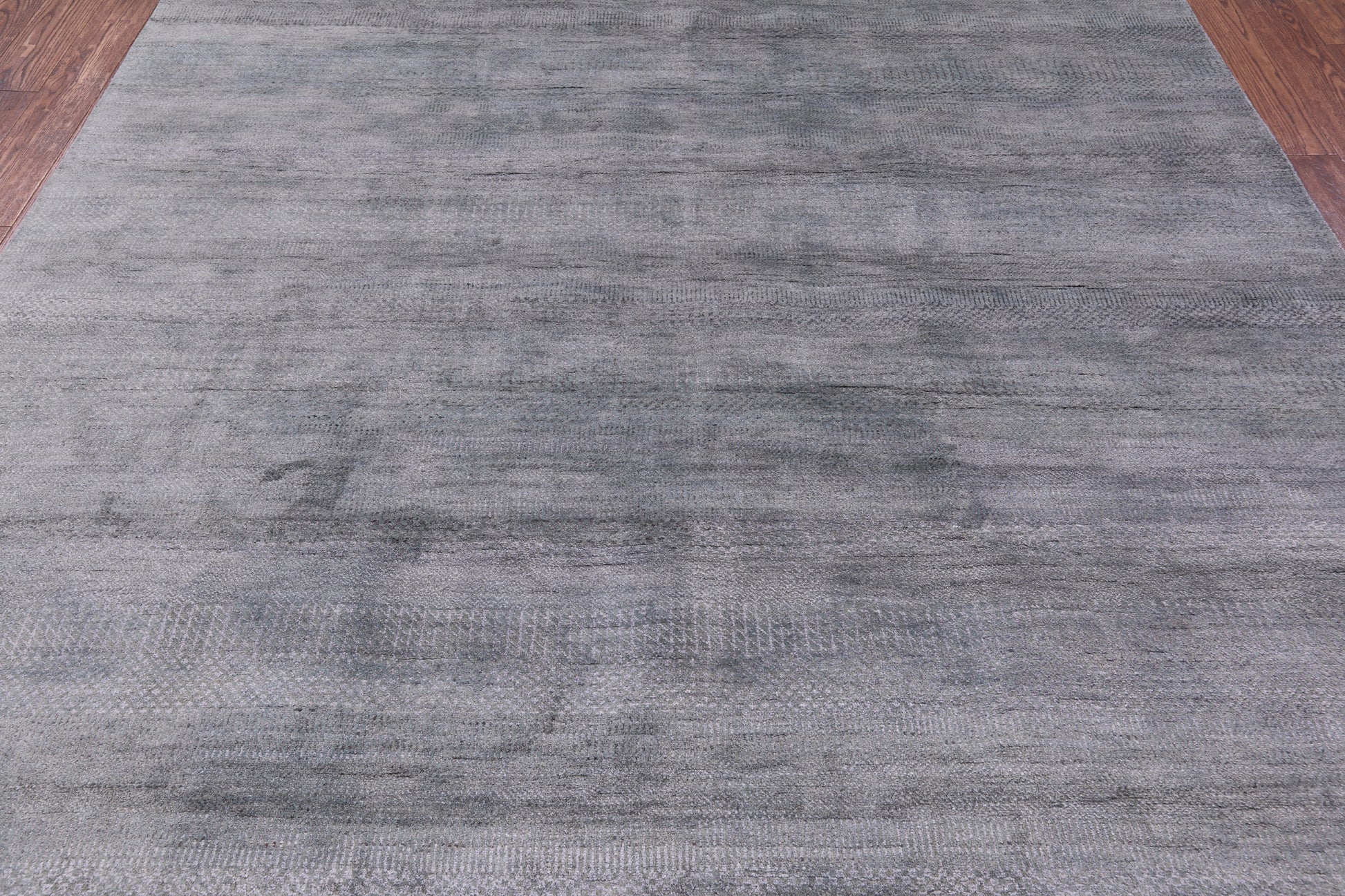 Savannah Grass Hand Knotted Wool & Silk Rug - 8' 0" X 10' 0" - Golden Nile