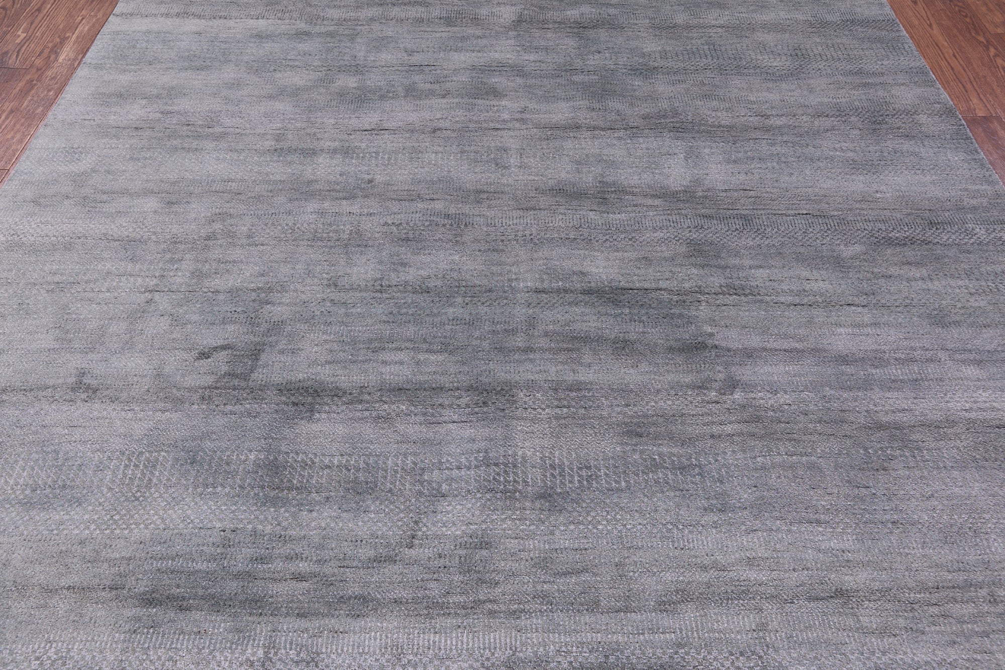 Savannah Grass Hand Knotted Wool & Silk Rug - 8' 0" X 10' 0" - Golden Nile