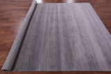 Savannah Grass Handmade Wool & Silk Rug - 8' 0" X 9' 11" - Golden Nile