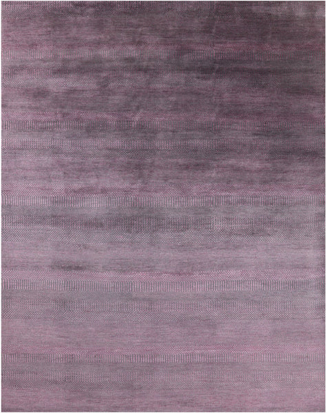 Savannah Grass Hand Knotted Wool & Silk Rug - 8' 0" X 10' 3" - Golden Nile