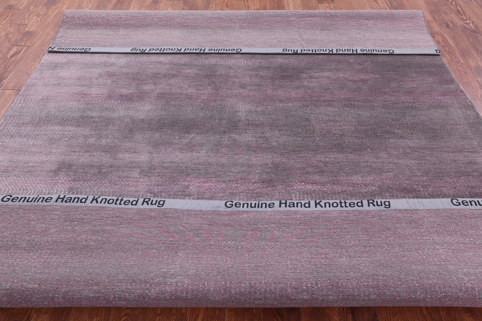 Savannah Grass Hand Knotted Wool & Silk Rug - 8' 0" X 10' 3" - Golden Nile