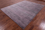 Savannah Grass Hand Knotted Wool & Silk Rug - 8' 0" X 10' 3" - Golden Nile