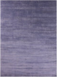 Grey Savannah Grass Hand Knotted Wool & Silk Rug - 9' 2" X 12' 4" - Golden Nile