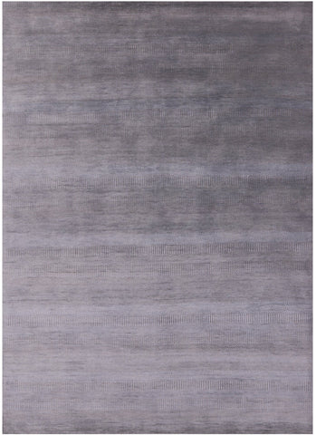 Savannah Grass Hand Knotted Wool & Silk Rug - 9' 1